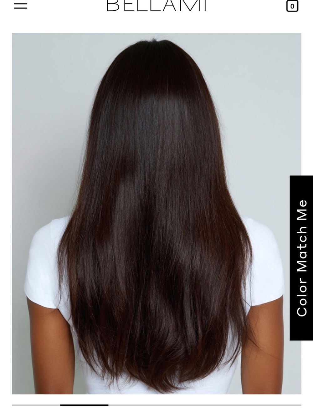 BELLAMI Rich Dark Brown Women's Hair Extensions